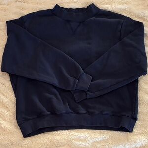 Classic Navy Parke Mockneck